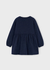 Vestido con Bolso Puntos Navy Mayoral