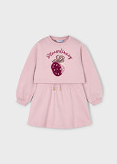 Conjunto Saco Fresa Rosa Mayoral