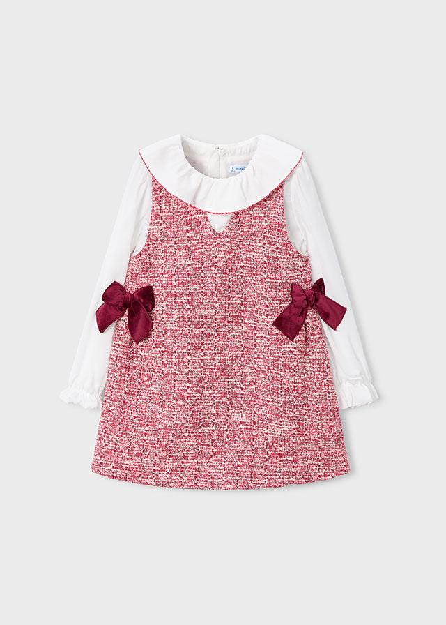 Vestido Cuello Cereza Mayoral
