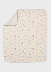 Cobija Arrullo Safari Rosa Mayoral beige 