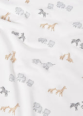 Cobija Arrullo Safari Blanco Mayoral Detalle
