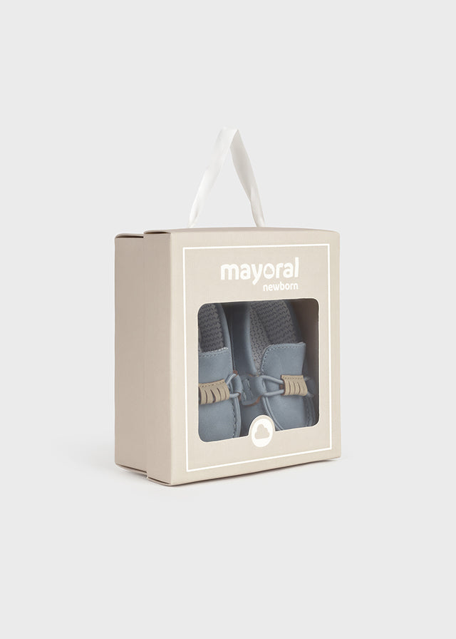 Mocasines New Born Azul Mayoral caja