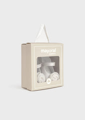 Baletas Merceditas Flor Crudo Mayoral Caja