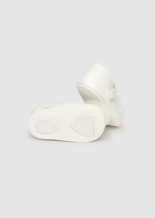 Baletas Merceditas Flor Crudo Mayoral Suela