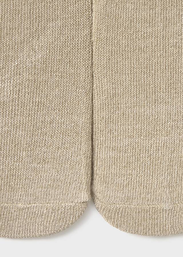 Medias Leotardo Tapioca Beige Mayoral Brillo