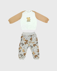 Conjunto Sudadera Oso y Conejo Mayoral