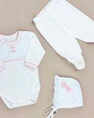 Set Primer Día Detalle Ojalillo Rosa Detalles