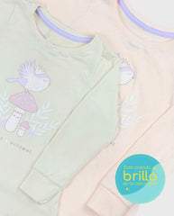 Pijama Pantalón Manga Larga Pajaro Brillo