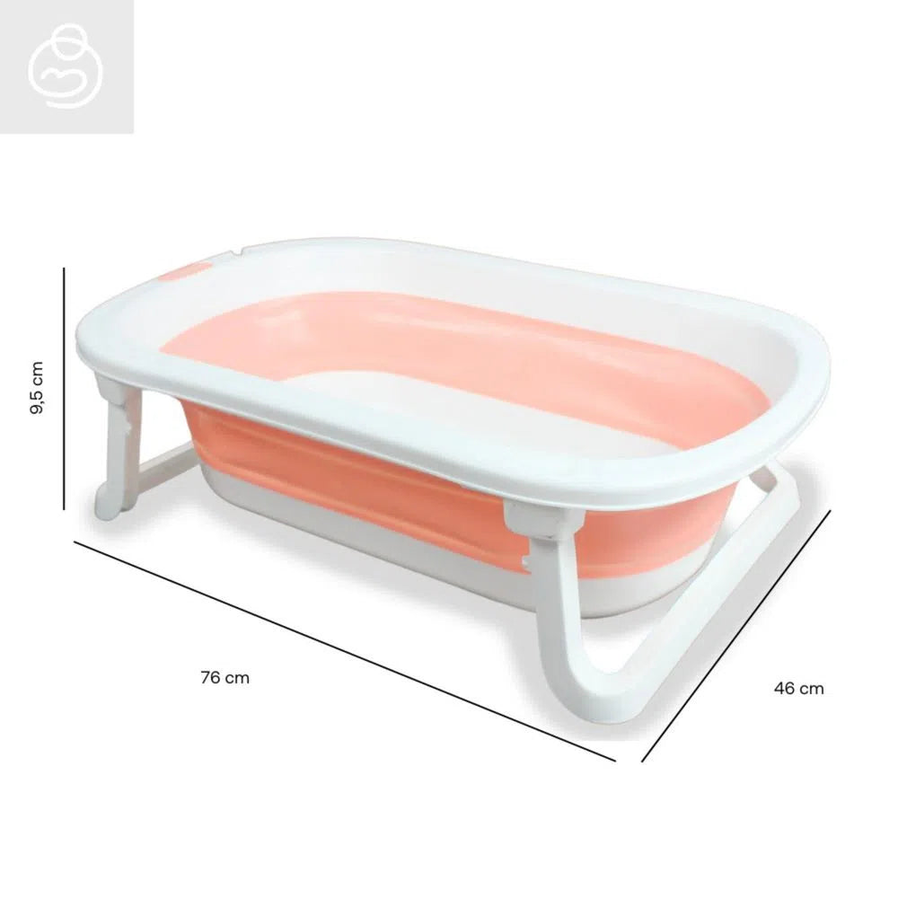 Bañera Plegable Con Malla Jelly Rosa Bebesit Medidas
