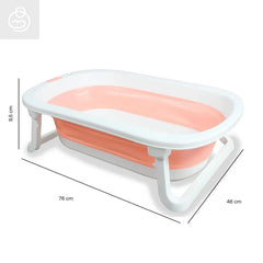 Bañera Plegable Con Malla Jelly Rosa Bebesit Medidas