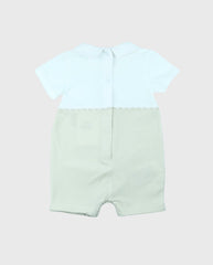 Pelele Detalle Rayas Beige Mayoral Detalle