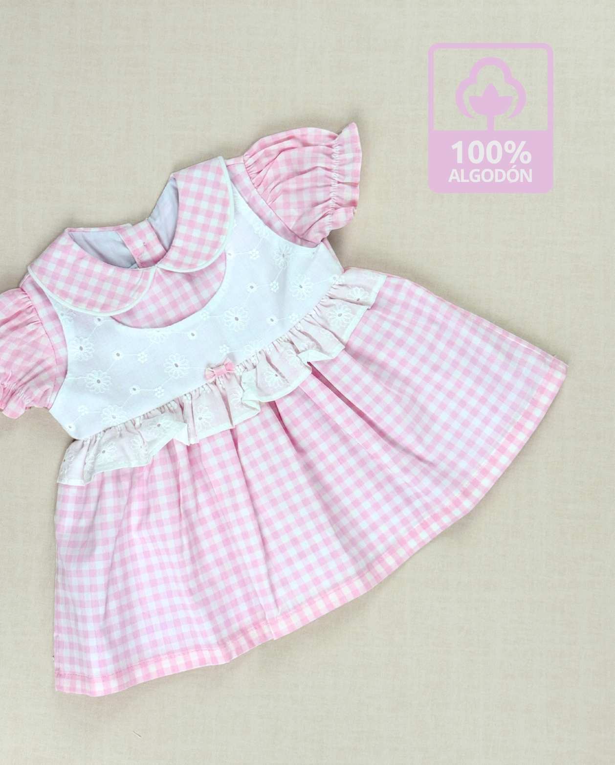 Set Primer Día Cuadros Rosa Pink