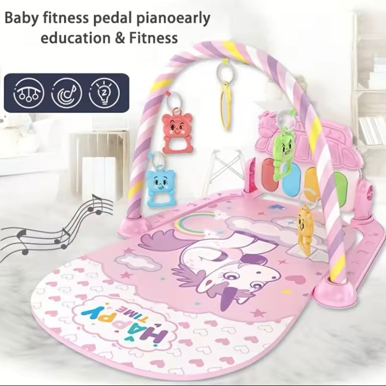 Gimnasio Para Bebé Piano Unicornio