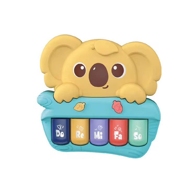 Juguete Piano Musical Koala amarillo