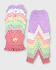 Semanario 14 Piezas Animalitos Colores Surtidos Niña