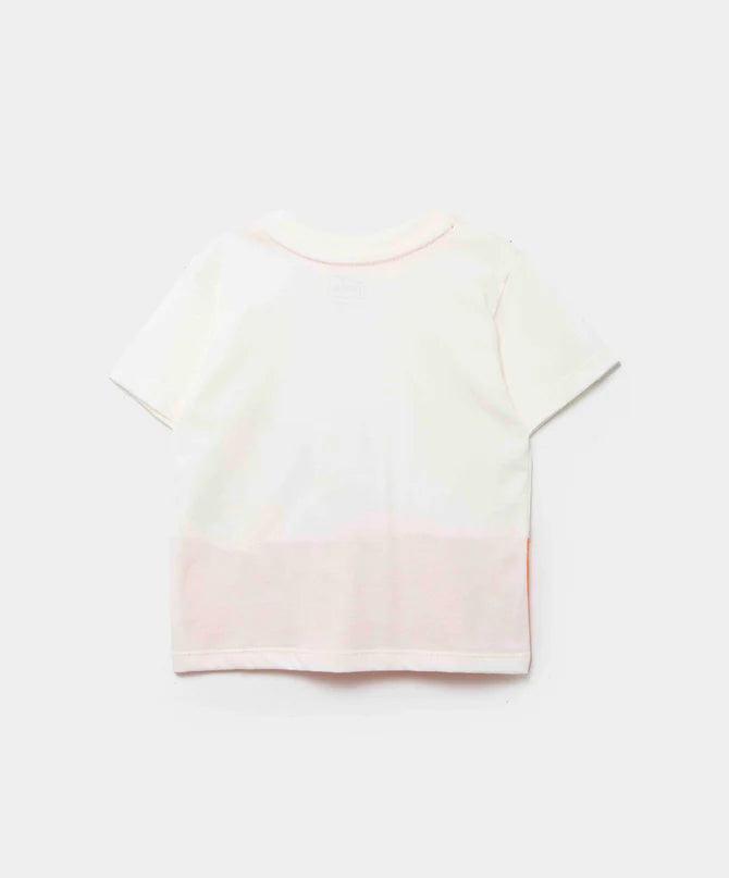 Camiseta Interactiva Roar Beige Naranja Estilo