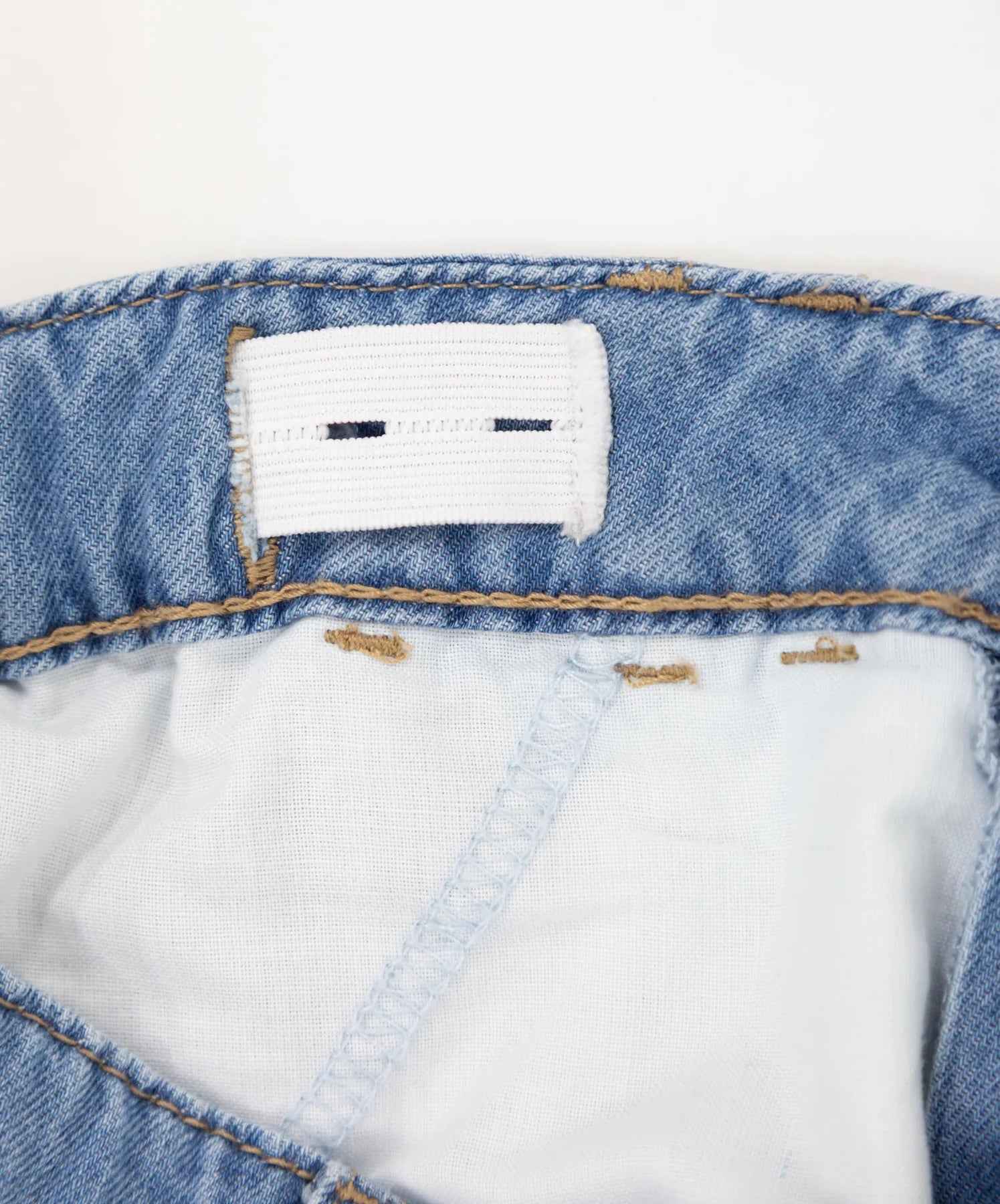 Moda infantil denim azul claro niño