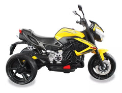 Moto Eléctrica Para Niños Velocity Amarillo