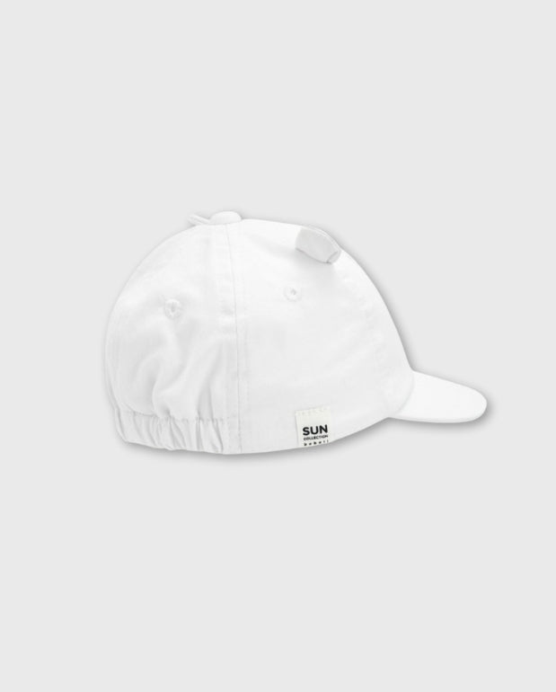 Gorra Orejas Blanco Boboli Verano