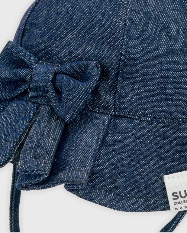 Pava Denim Moño Boboli Blue