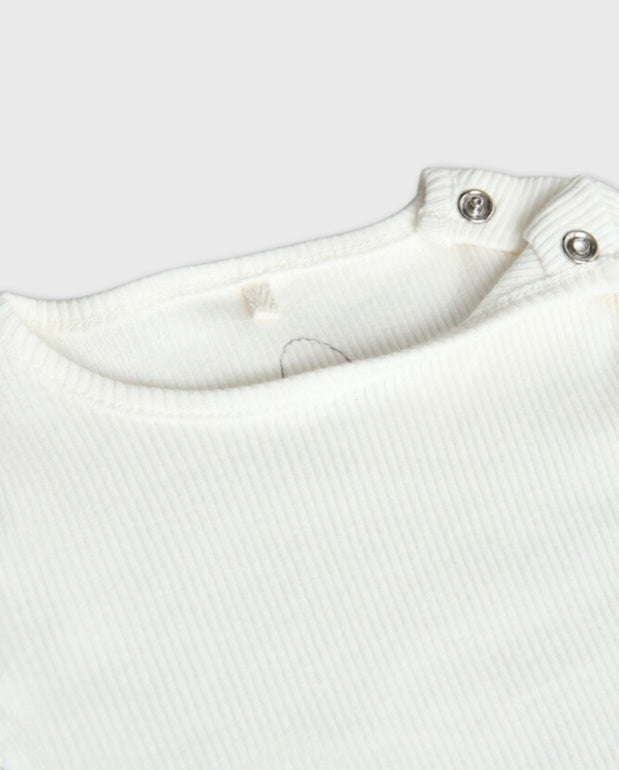 Blusa Canele Blanco Boboli Detalle