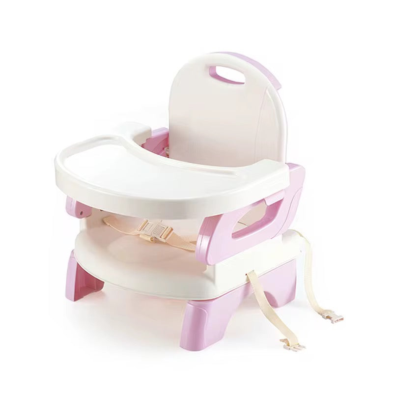 Silla Comedor Portátil Booster Mastela Rosa Uso