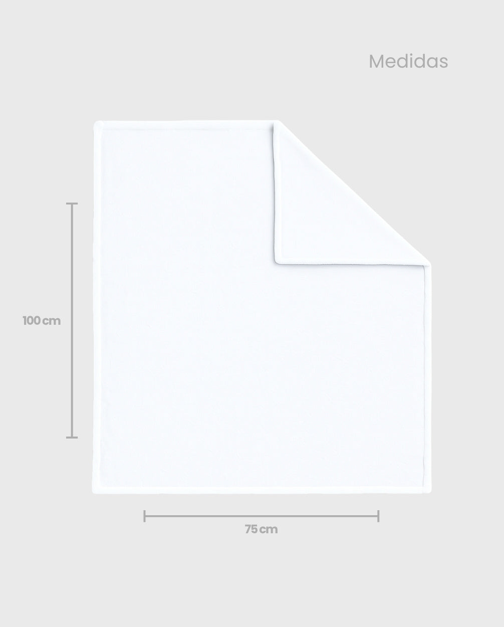 Cobija Burbuja Blanca Bordado Surtido Medidas