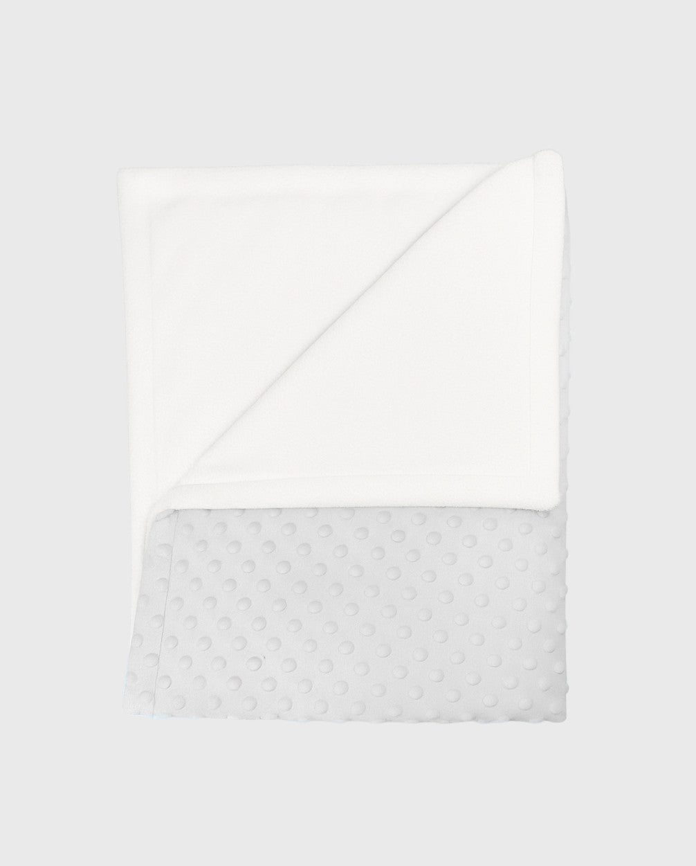 Cobija Doble Faz Burbuja Gris Bordado Surtido