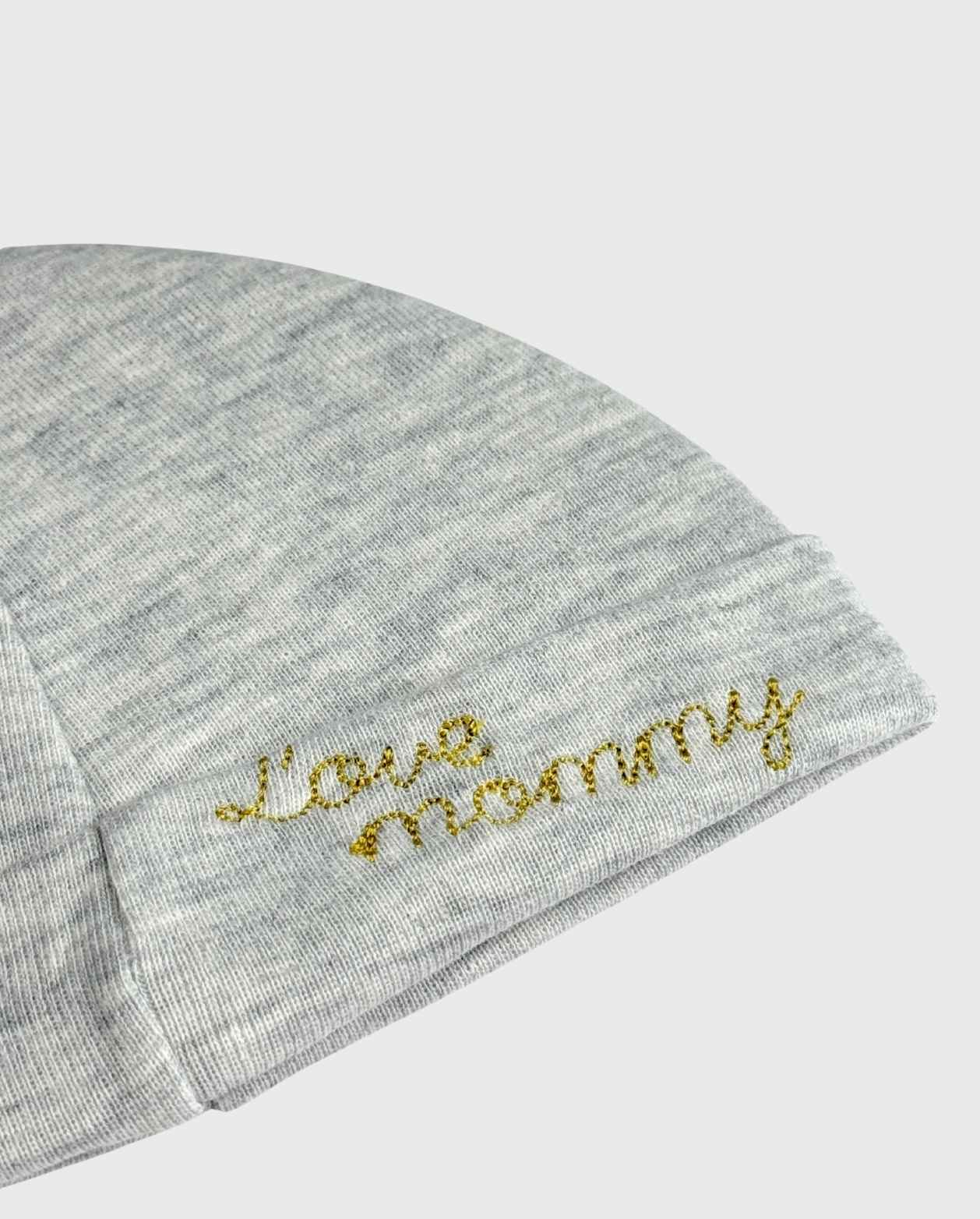 Set 3 Gorros Love Mommy Textura