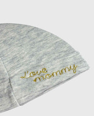 Set 3 Gorros Love Mommy Textura