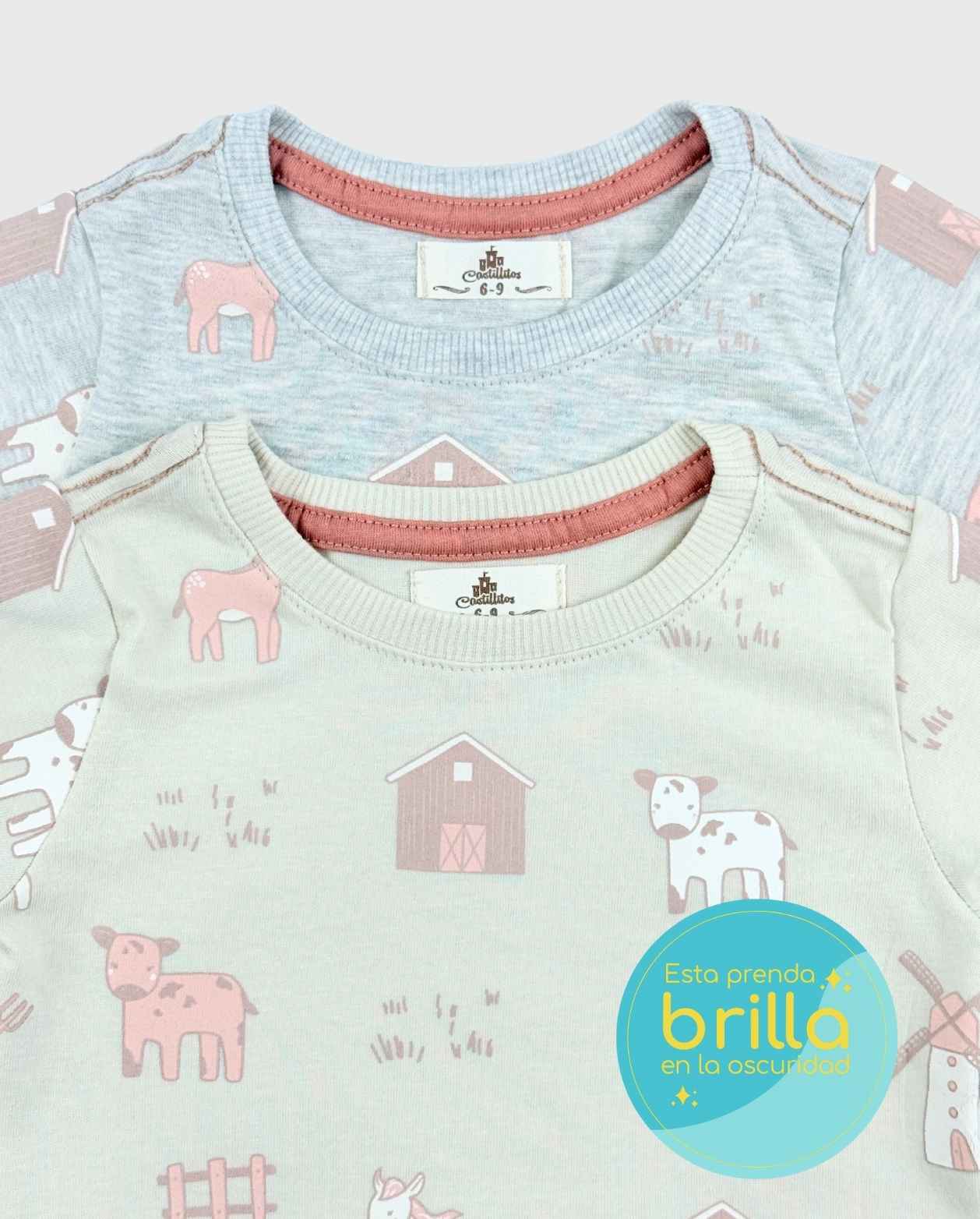 Pijama Pantalon Manga Larga Granja Granja