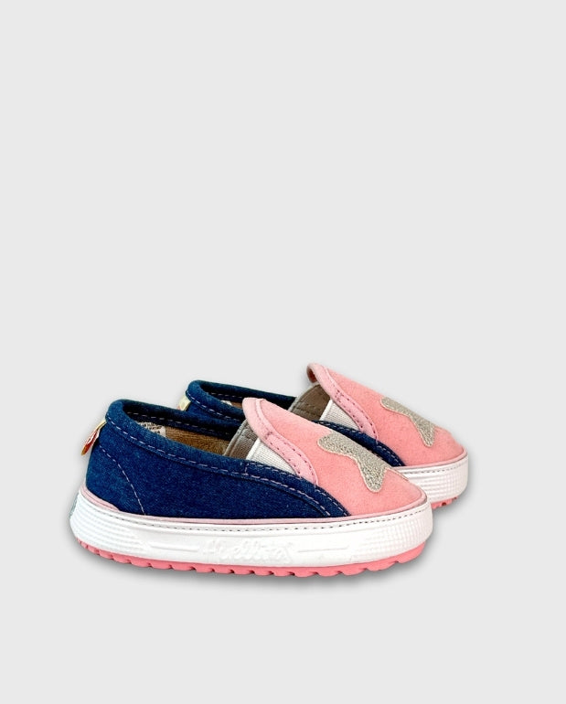 Tenis Vans Estrellas Combinada Huellitas