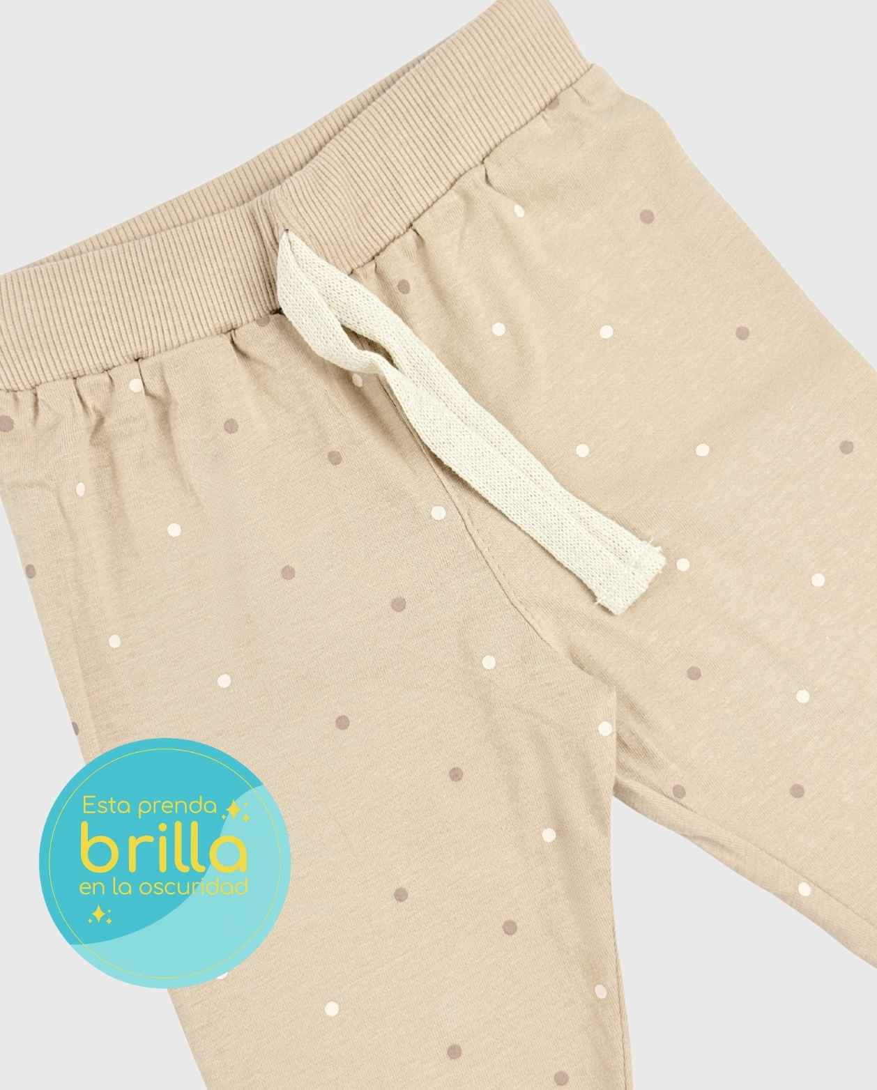 Pijama Pantalon Manga Larga Vaca Detalle