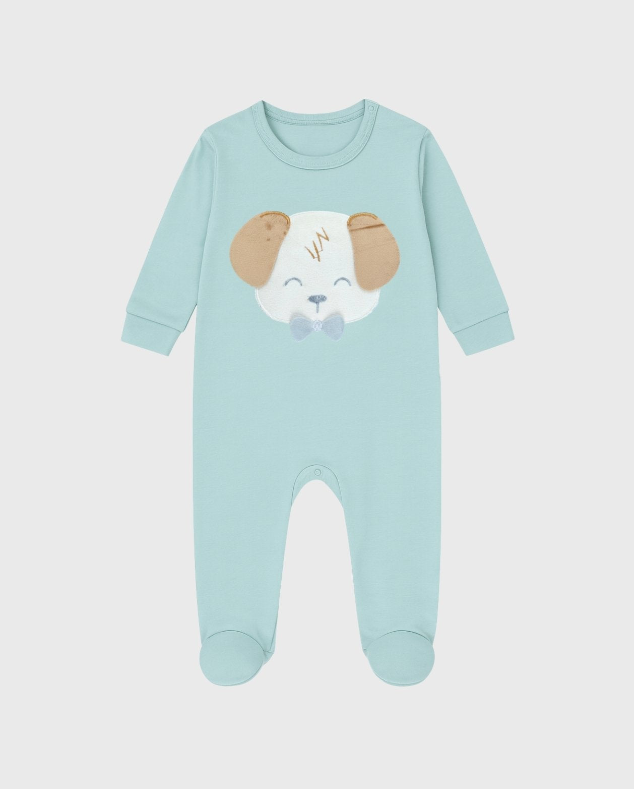 Pijama Enteriza Bordado Perrito
