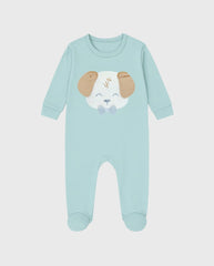 Pijama Enteriza Bordado Perrito