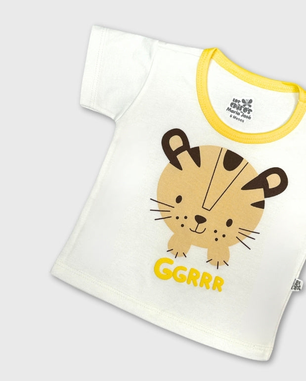 Pijama Pantalón Estampado Tigre Animales