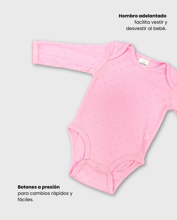 Set 3 Camisillas Interior Niña Rosa Pink