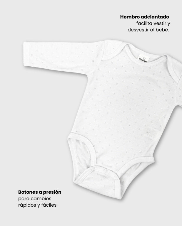 Set 3 Camisillas Interior Blanco Body