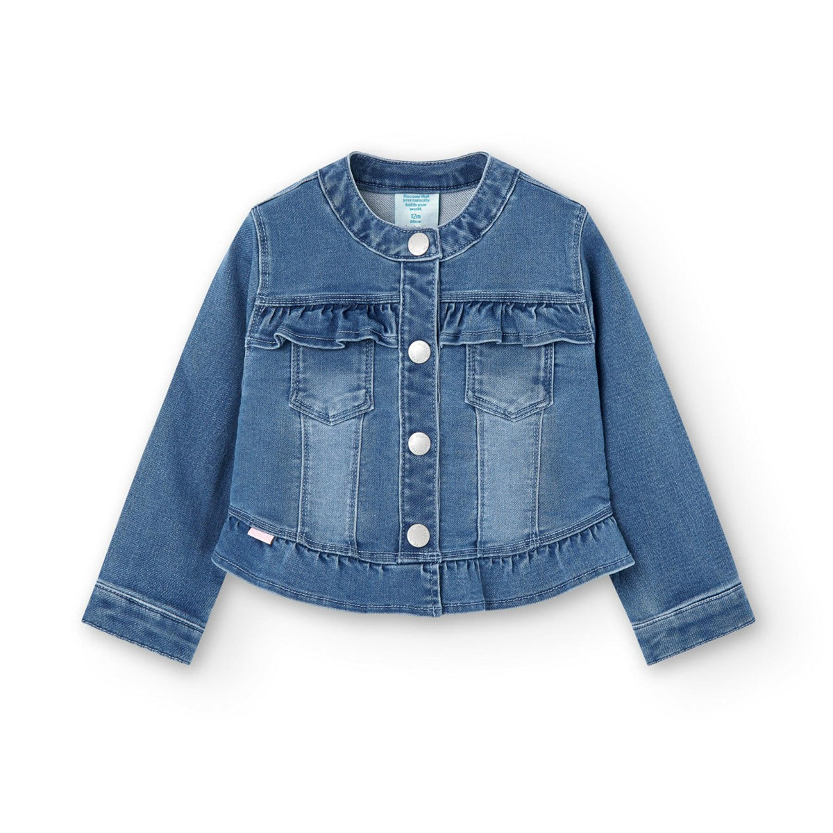 Chaqueta Denim Bolsillo Bolero