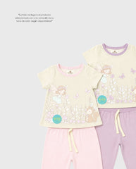 Pijamas Manga Larga Niña Hada Surtido estilo
