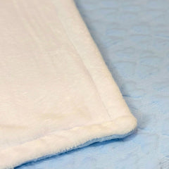 Cobija Bordado Surtido Azul El Bebé Feliz Textura