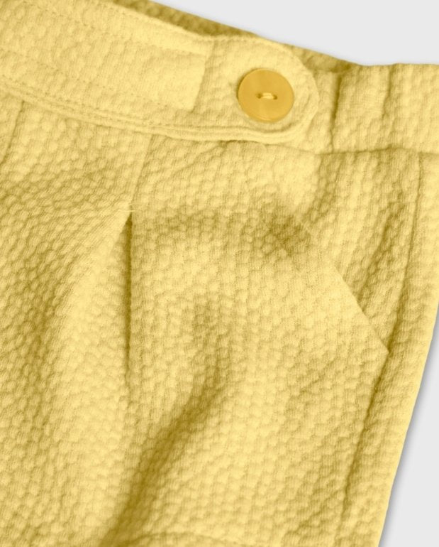 Conjunto Short y Blusa Amarillo Boboli Short