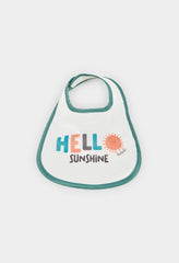 Set 2 Baberos Hola Sol Naranja Boboli estilo