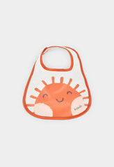 Set 2 Baberos Hola Sol Naranja Boboli estilo
