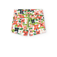 Short Estampado Flores