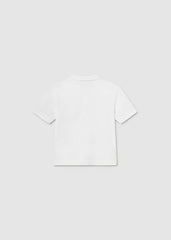 Camiseta Tipo Polo Básica Blanco