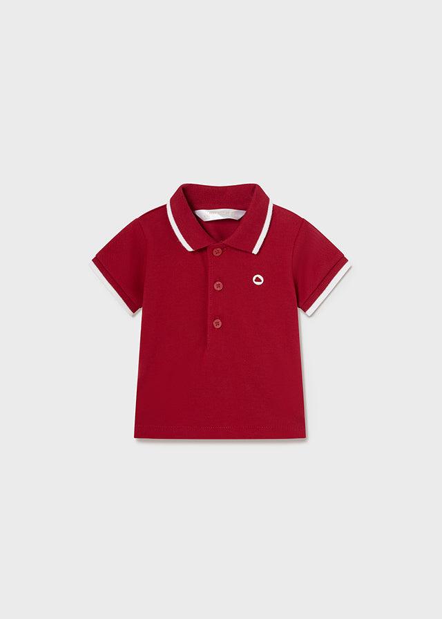 Polo Better Rojo Borde Blanco Mayoral