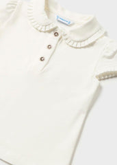 Blusa Detalle Cuello Blanco Mayoral Botones