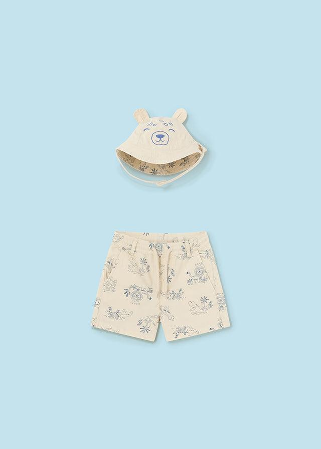 Conjunto De Baño 2 Piezas Con Pava Selva Beige