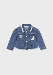 Chaqueta Denim Volantes Mariposa